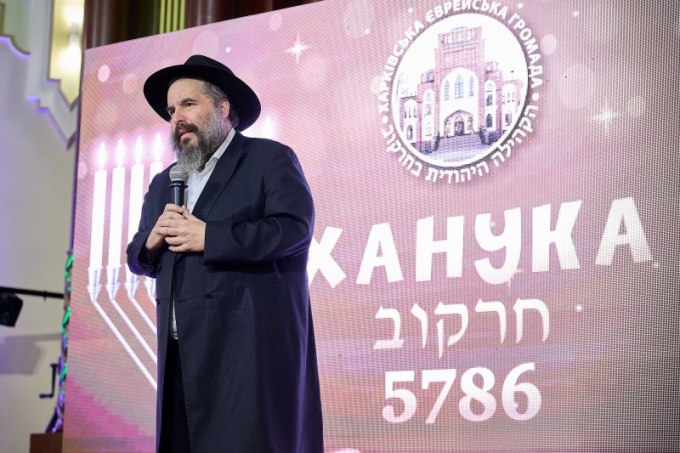 Мер Харкова привітав єврейську громаду з Ханукою